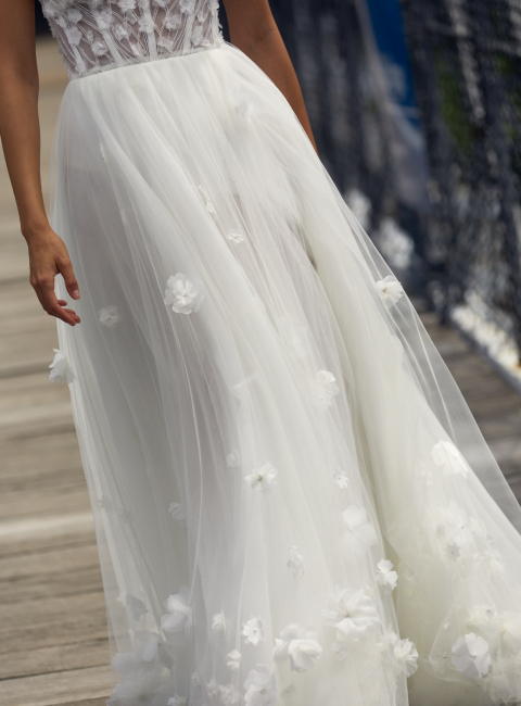 Denisa & Floral Jules Wedding Gown Karen Willis Holmes Bridal Parsley Bay Bespoke Collection (18)